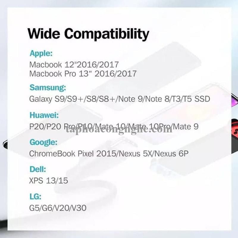 Ugreen 60788 3M 60W usb type C 2.0 cáp sạc và truyền dữ liệu màu đen từ máy tính ra điện thoại US286 30060788